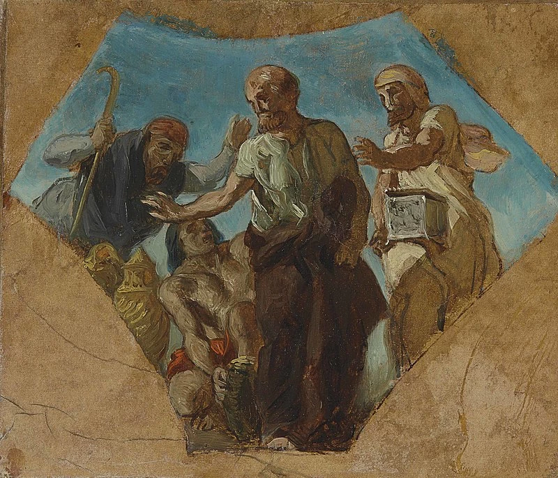 Ippocrate rifiuta i regali del re di Persia